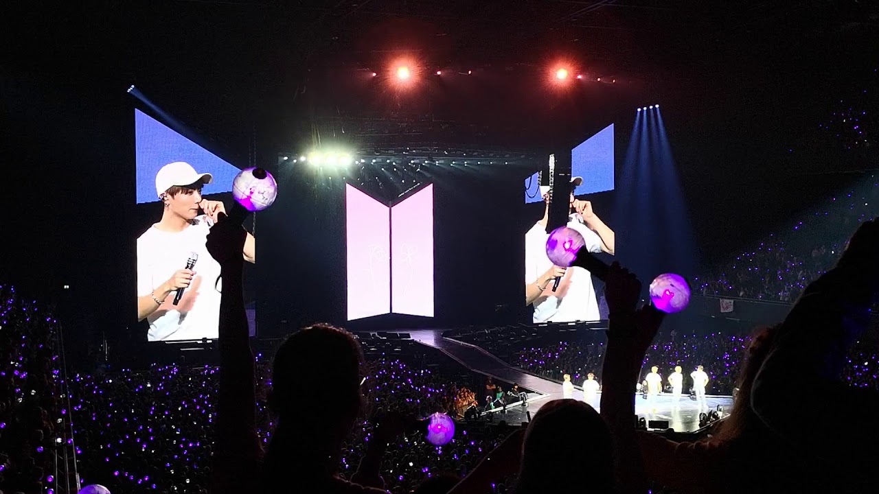 181013 BTS (방탄소년단) - Ending Ment in Amsterdam