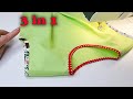 💥3 Tricky Ways to Sew a Slash/Techniques for Beginners