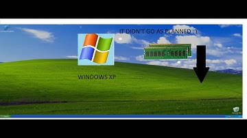 Can windows XP run with low ram? Watch this.