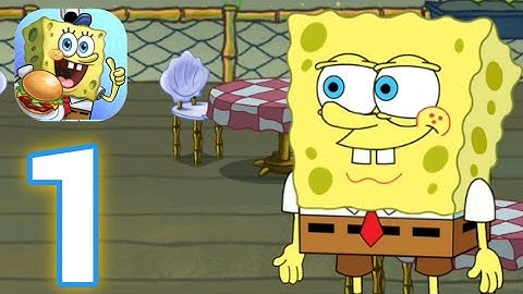 SpongeBob: Krusty Cook-Off - Gameplay Walkthrough Part 1 - Pancake Stand (iOS, Android)