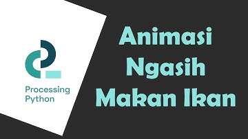 Rotasi Perubahan Arah Kecepatan Processing Python | Animasi Komputer 2.12