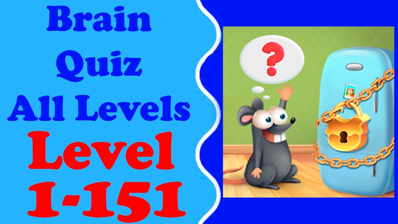 Brain quiz tricky puzzle Walkthrough all Levels 1-151