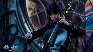 Wednesday Addams (2022) Plays the Cello - GREAT COVER