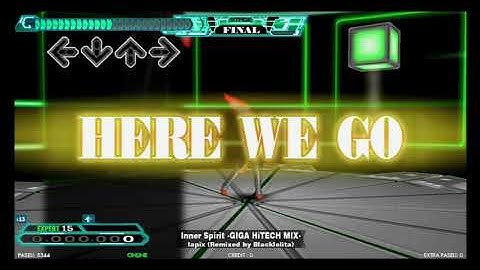 DDR / Inner Spirit -GIGA HiTECH MIX- - EXPERT SINGLE (DanceDanceRevolution A20 PLUS)