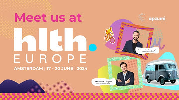 HLTH Europe 2024 | Apzumi | Top Digital Health Software House