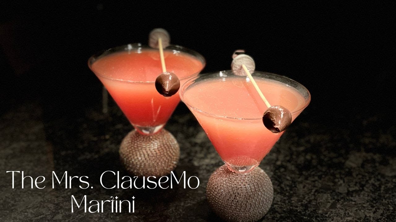 The Mrs. ClauseMo Martini | Martini Monday - YouTube