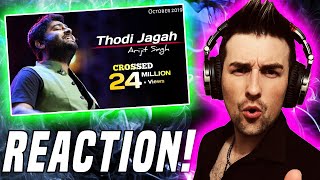 Download Lagu Arijit Singh: Thodi Jagah Lyrics | Marjaavaan | Riteish D, Sidharth M, Tera S | REACTION!!! MP3