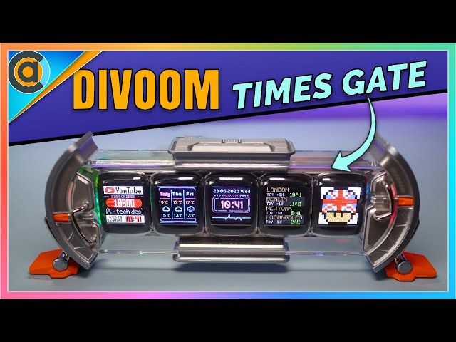 5 customisable screens. Times Gate from Divoom looks awesome 