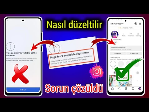 😥sayfa şu anda kullanılamıyor instagram |  instagram sayfası şu anda kullanılamıyor sorunu |