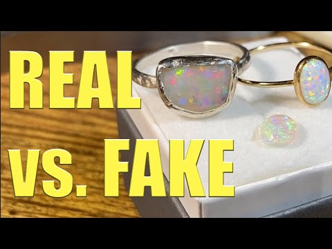 Comparing REAL vs. FAKE Opal!  Which do you prefer?