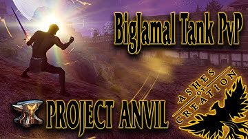 Ashes of Creation Tank PvP - BigJamal of Project Anvil
