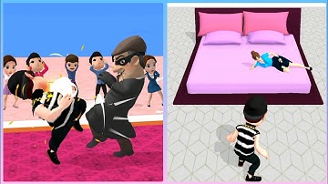 thief and run 3D new gameplay android smartphone IOS walkthrough all levels answer 1 - 4