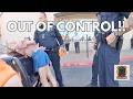 SUV Chase Ends at Busy San Antonio Mall