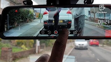 Reverse Camera fitting with front and back dashcam