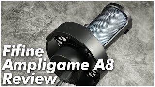 Fifine Ampligame A8 Review | A Great USB Mic Under $50!