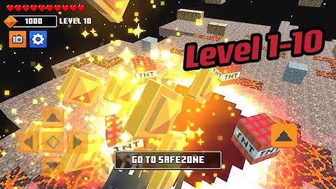 Craft Parkour:3D Blocky Race Level 1-10 IOS
