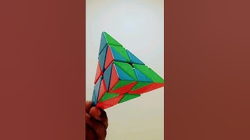 new cool pattern of pyraminix #trending #satisfying #shorts