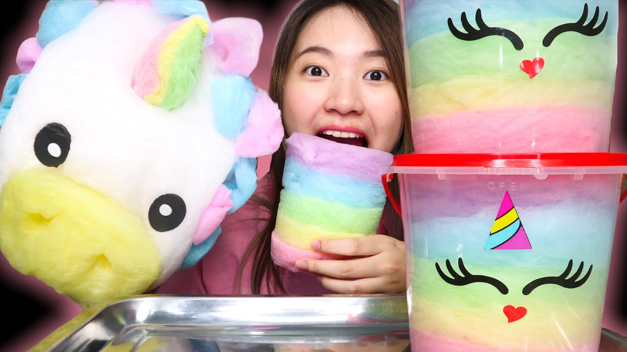 MUKBANG GULALI PERMEN KAPAS SUPER GEMES AUTO DIABETES