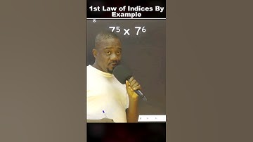 Indices By Example #1: First Law of Indices   | @PrivateLessonWithMe