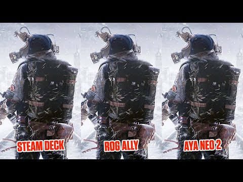 Metro Exodus - Steam Deck vs ROG Ally vs Aya Neo 2