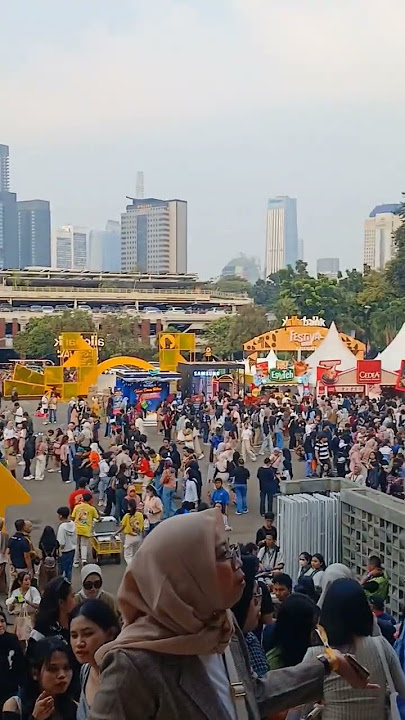 Suasana konser Live Allo Bank Festival Istora Senayan #music #allobank #festival #konser #musician