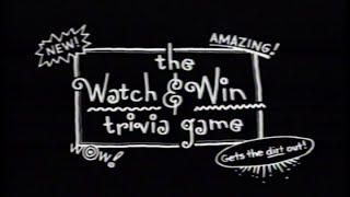 Bill And Teds Watch And Win Trivia Sweepstakes 1989 Promo Vhs Capture