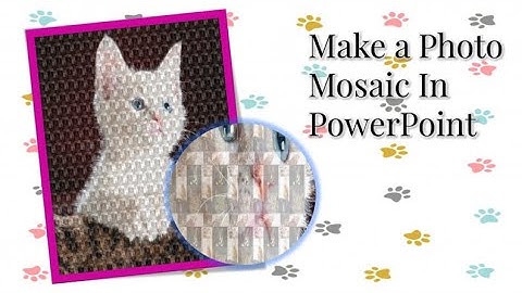 Make a Photo Mosaic in PowerPoint