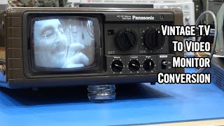 Adding composite video and sound inputs to a 1976 TV (Panasonic TR-525) by CuriousMarc 39,570 views 9 months ago 18 minutes