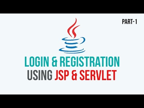 Registration and Login tutorial using JSP & SERVLET -  PART 1