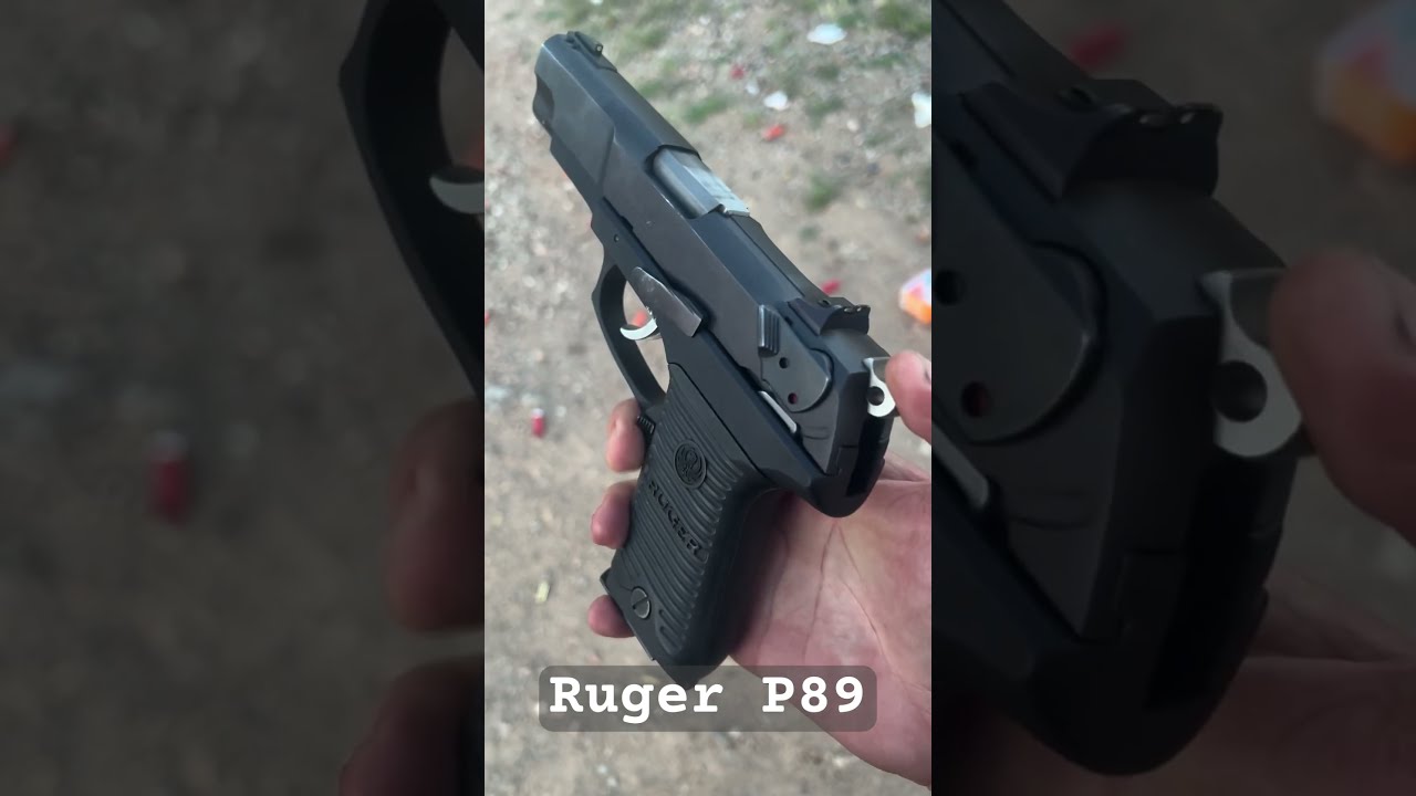 Ruger P89 9mm Dry Fire Showcase This Guy Was Built To Last Absolute Tank 
