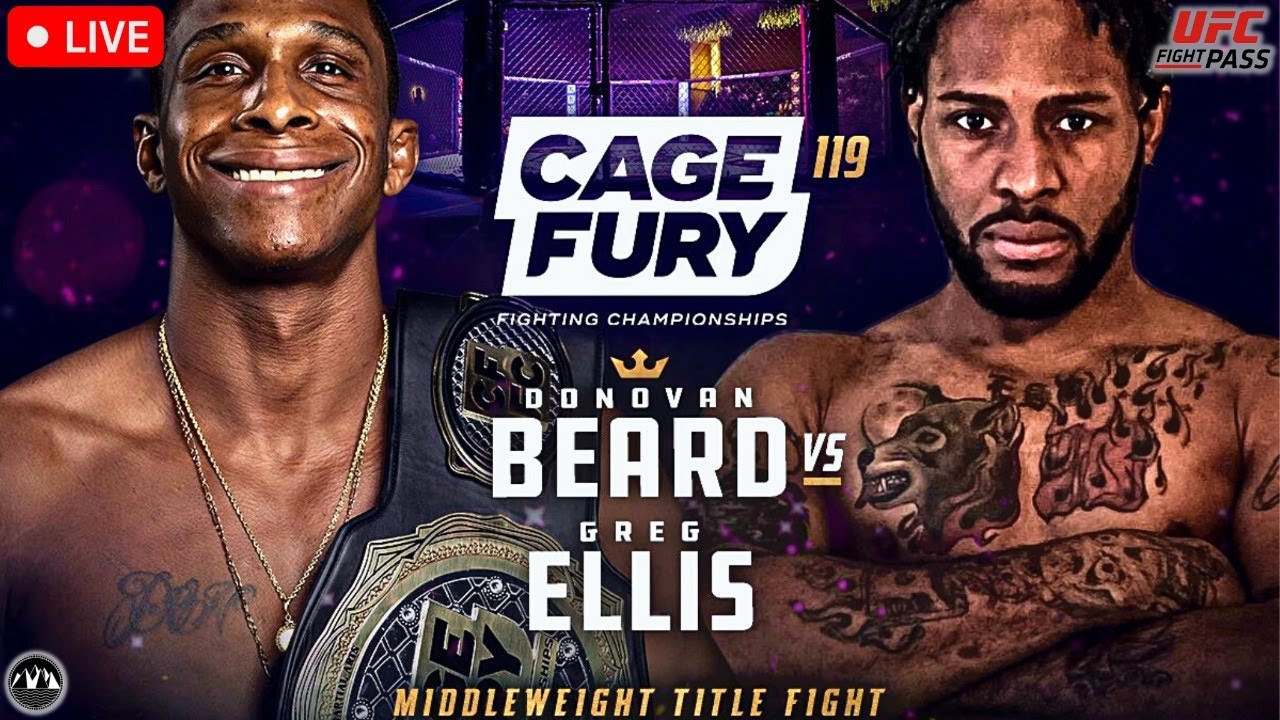 cage fury fighting championships live stream
