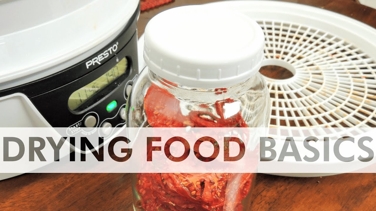 Drying Food Basics - YouTube