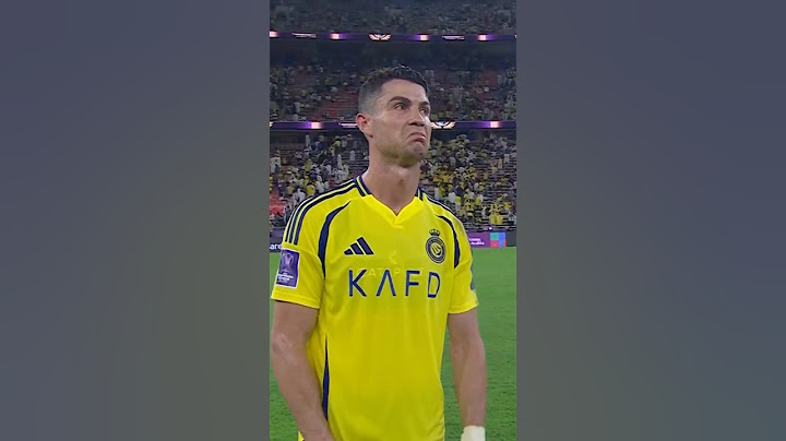 Can you guess what Ronaldo was saying after the game? 🤔