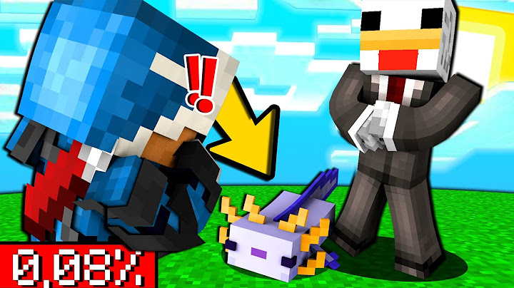 BELLAFACCIA HA TROVATO L'AXOLOTL RARO DI MINECRAFT 1.17 - ITA