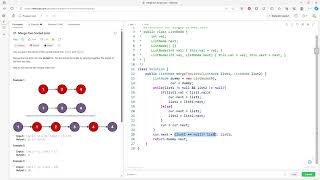 LeetCode 21 | Merge Two Sorted Lists | Iteration | Recursion | Java