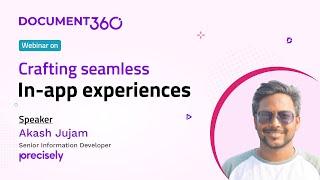 Webinar on Crafting Seamless In-App Experiences