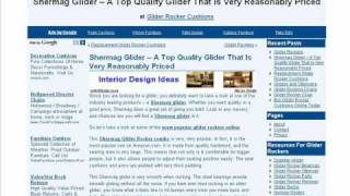 glider rocker cushions