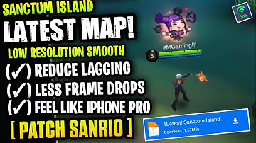 Latest! Sanctum Island Smooth - Stable 60FPS Low Reso [ Patch Sanrio ] Feel Like iPhone