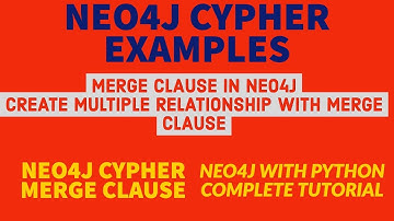 NEO4J|NEO4J TUTORIAL|Neo4j Python|Neo4j Graph Database|MERGE Multiple Reationship in NEO4J|PART:54