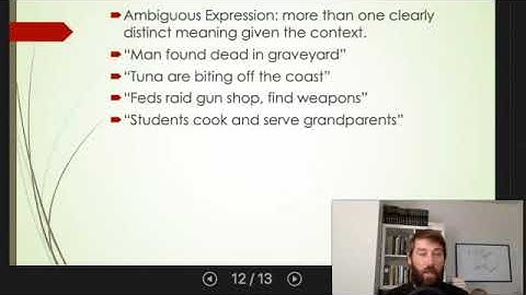 Vagueness and Ambiguity