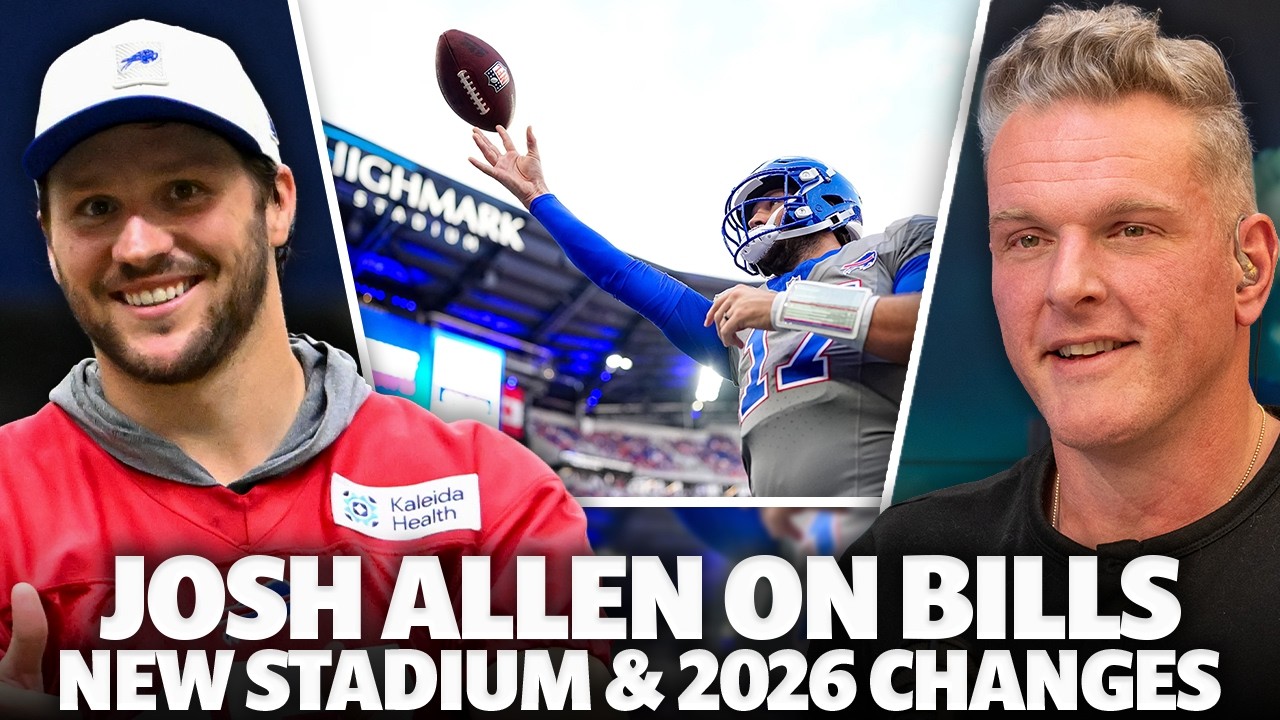 Josh Allen Talks Playing In New Highmark Stadium & Adjusting To Changes Ahead Of The 2026 Season