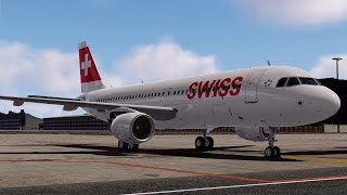 [P3Dv5.2] Take-Off - FSLabs A320-SL / Rome-Zurich /