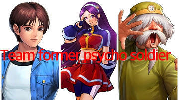 Kof 2002 UM PS4 arcade mode playthrough with the Former Psycho soldier Team