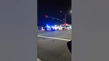 Police Sirens Units Respond To Officer Needs Help Call 