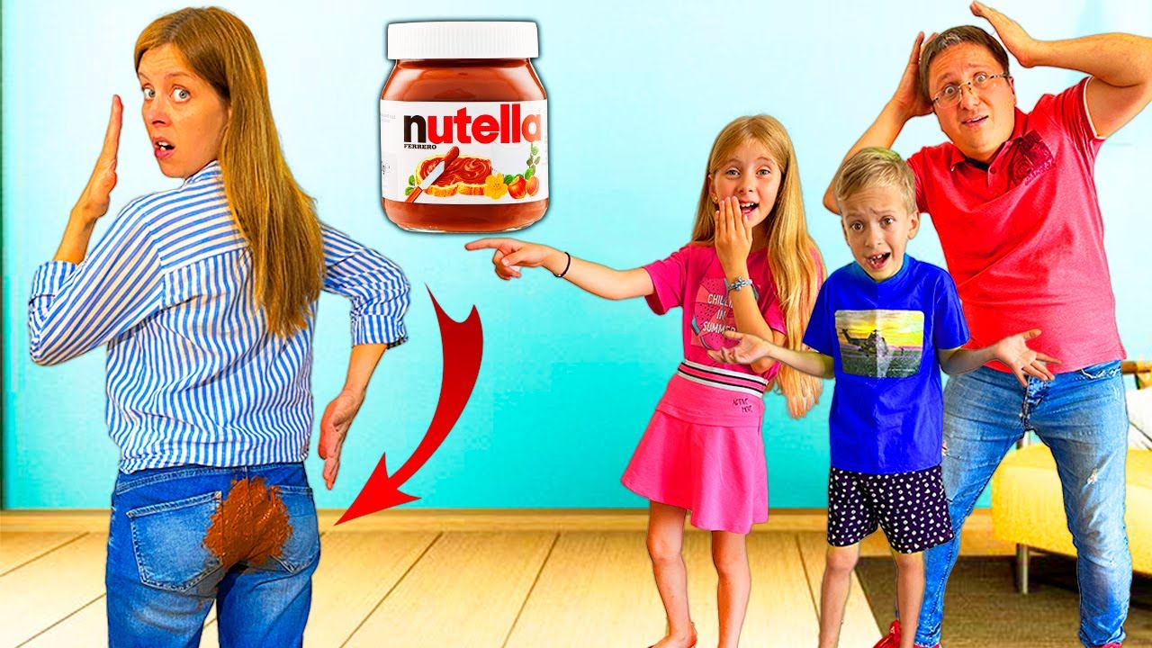 🤯 MAMI este toată în CIOCOLATĂ 💩 O farsa parintilor 🤫