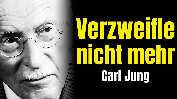 "Wie man in jedem Lebenskonflikt ruhig bleibt – Carl Jung"