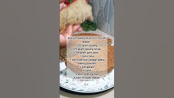 Thumbnail of resep bolu pisang pakai 1 telur #food #jajanan #bolupisang #bolupisangkukus #kuebolu #kuebolukukus