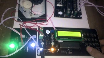 Khóa số điện tử matrix 4x4 - Hiển thị LCD16x2 - Atmega 16