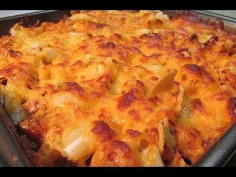 Chili Dog Corn Chip Casserole