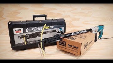 Quik Drive® Systems vs. Pneumatic Fastening Systems